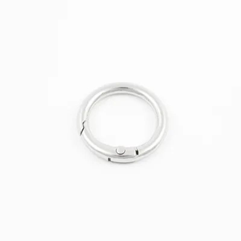 Karabinring Ø19 mm Sølv 0706