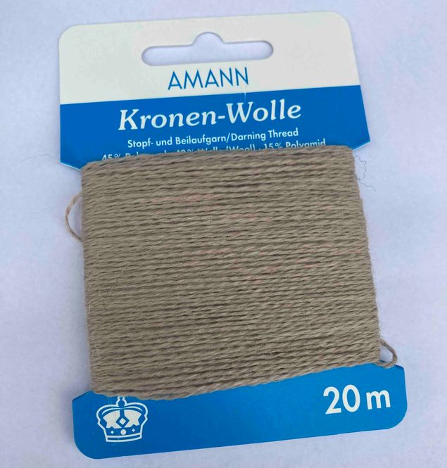 Hovedbilde Stoppegarn KRONEN-WOLLE 20m