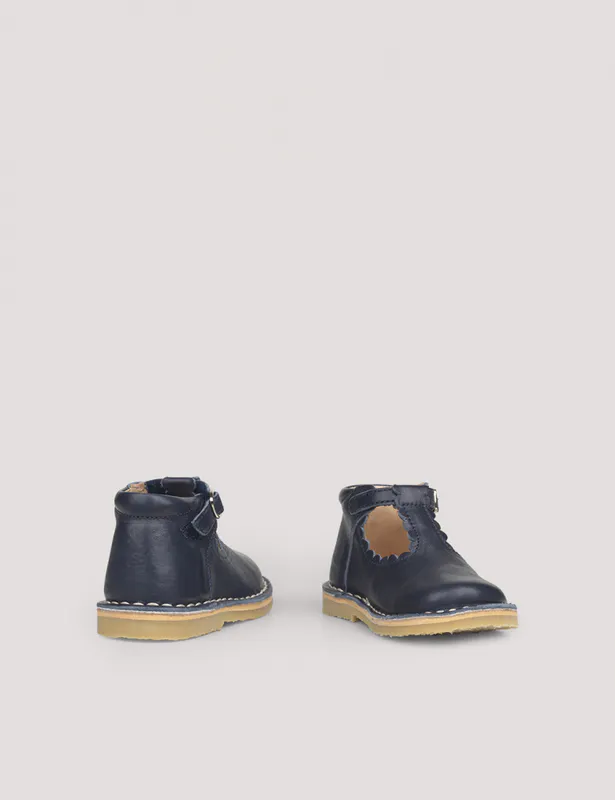 T-BAR SCALLOP - NAVY