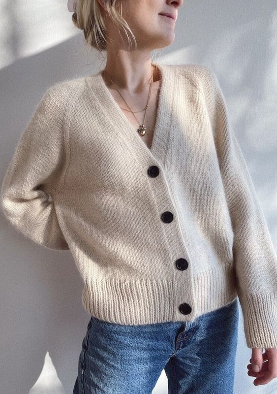 Champagne Cardigan - Petite Knit