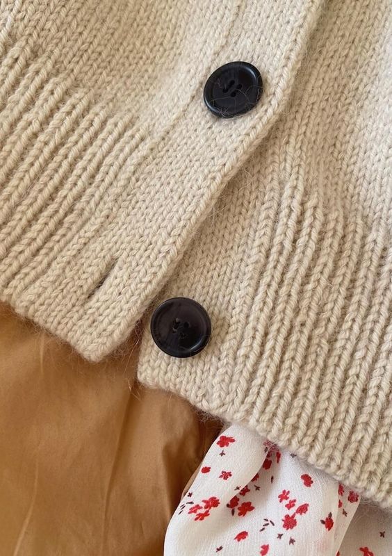 Champagne Cardigan - Petite Knit