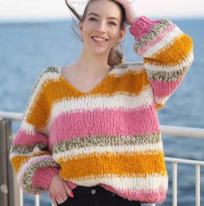 Hovedbilde Veda Sweater - Stripete