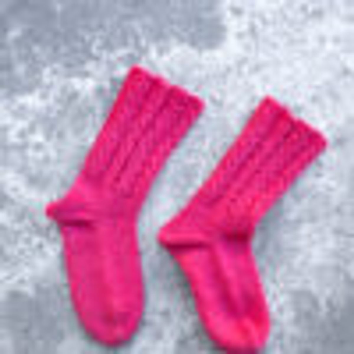 Heimekos sokker Rosa Sløyfe (garnpakke) – norsk | english