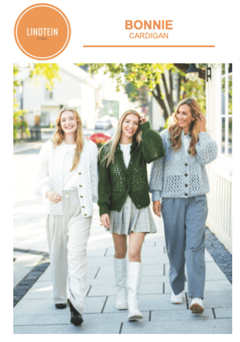 Hovedbilde Enkeltmønster - Bonnie Cardigan