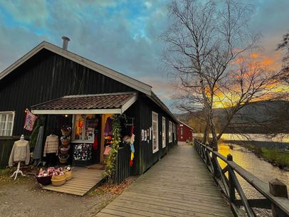 Garnbutikken Molene i Eidsfoss